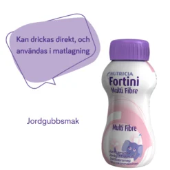 Nutricia Fortini Multi Fibre Jordgubb Näringsdryck för barn 4 x 200 ml