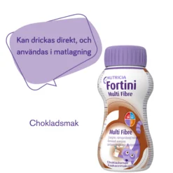 Nutricia Fortini Multi Fibre Choklad Näringsdryck för barn 200 ml