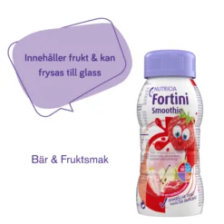 Nutricia Fortini Smoothie Bär & Frukt Näringsdryck för barn 200 ml