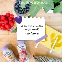 Nutricia Fortini Smoothie Sommarfrukt Näringsdryck för barn 200 ml