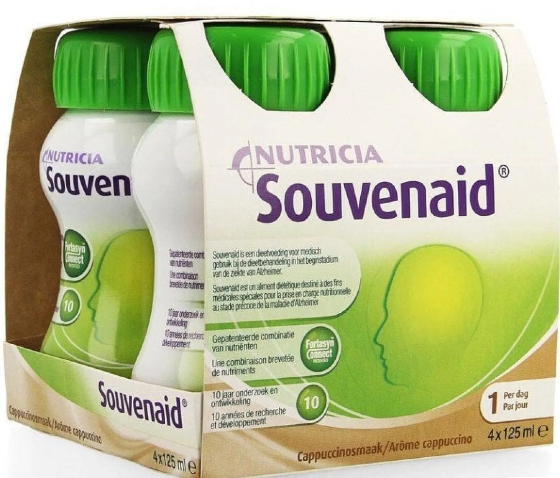 Nutricia Souvenaid Cappuccino 4 x 125 ml