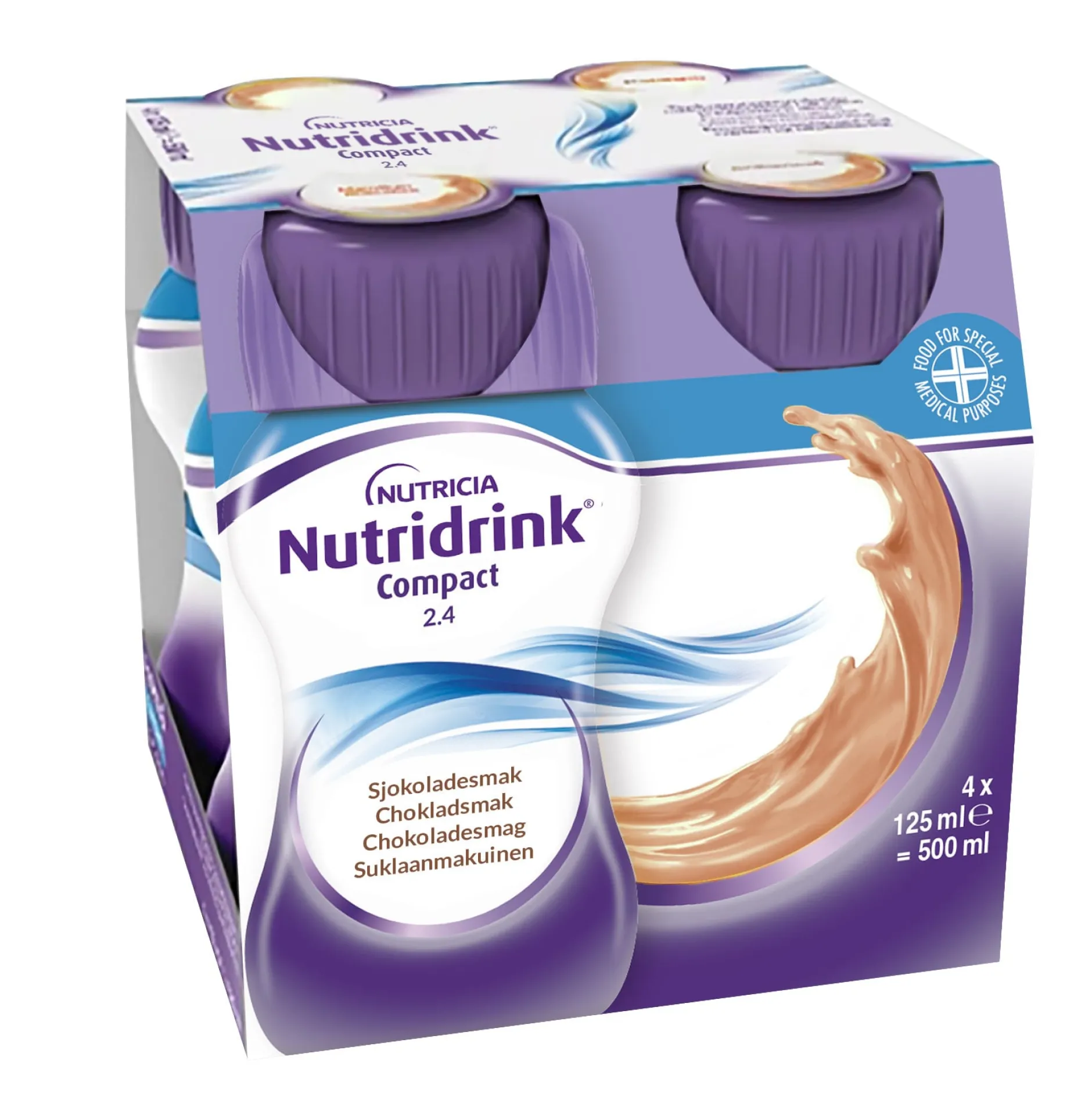 Nutridrink Compact Chokladsmak 4 x 125 ml