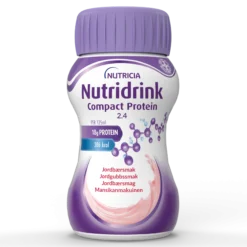 Nutridrink Compact Protein Jordgubbsmak 4 x 125 ml