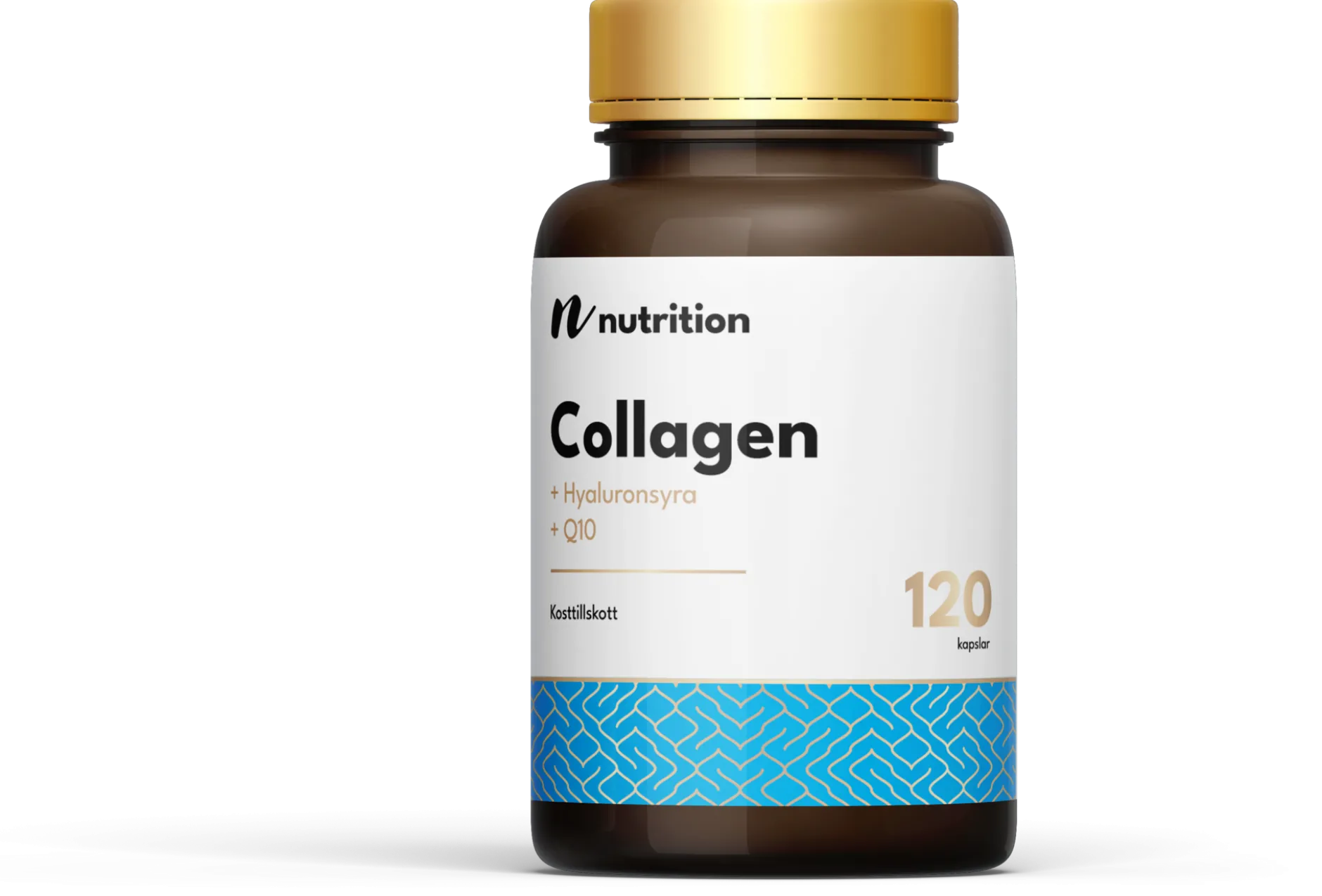 Nuts Fabriken Collagen + Hyaluronsyra + Q10 120 kapslar