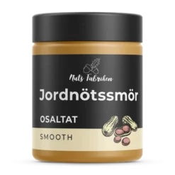 Nuts FabrikenJordnötssmör Osaltat Smooth 1000g