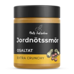 Nuts FabrikenJordnötssmör Osaltat Extra Crunchy 1000g