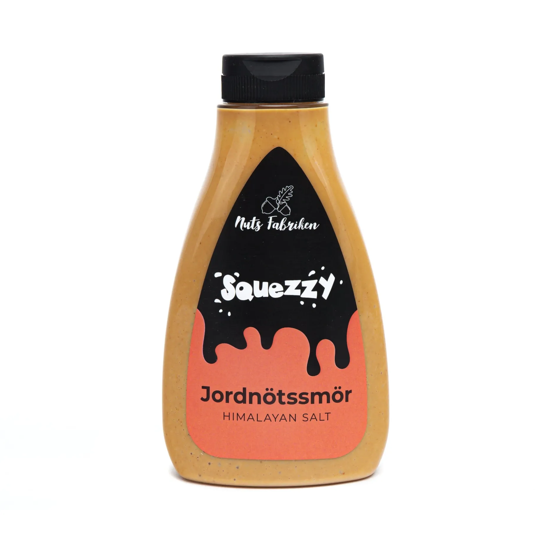 Nuts Fabriken Jordnötssmör Squezzy Himalayan Salt 450 g