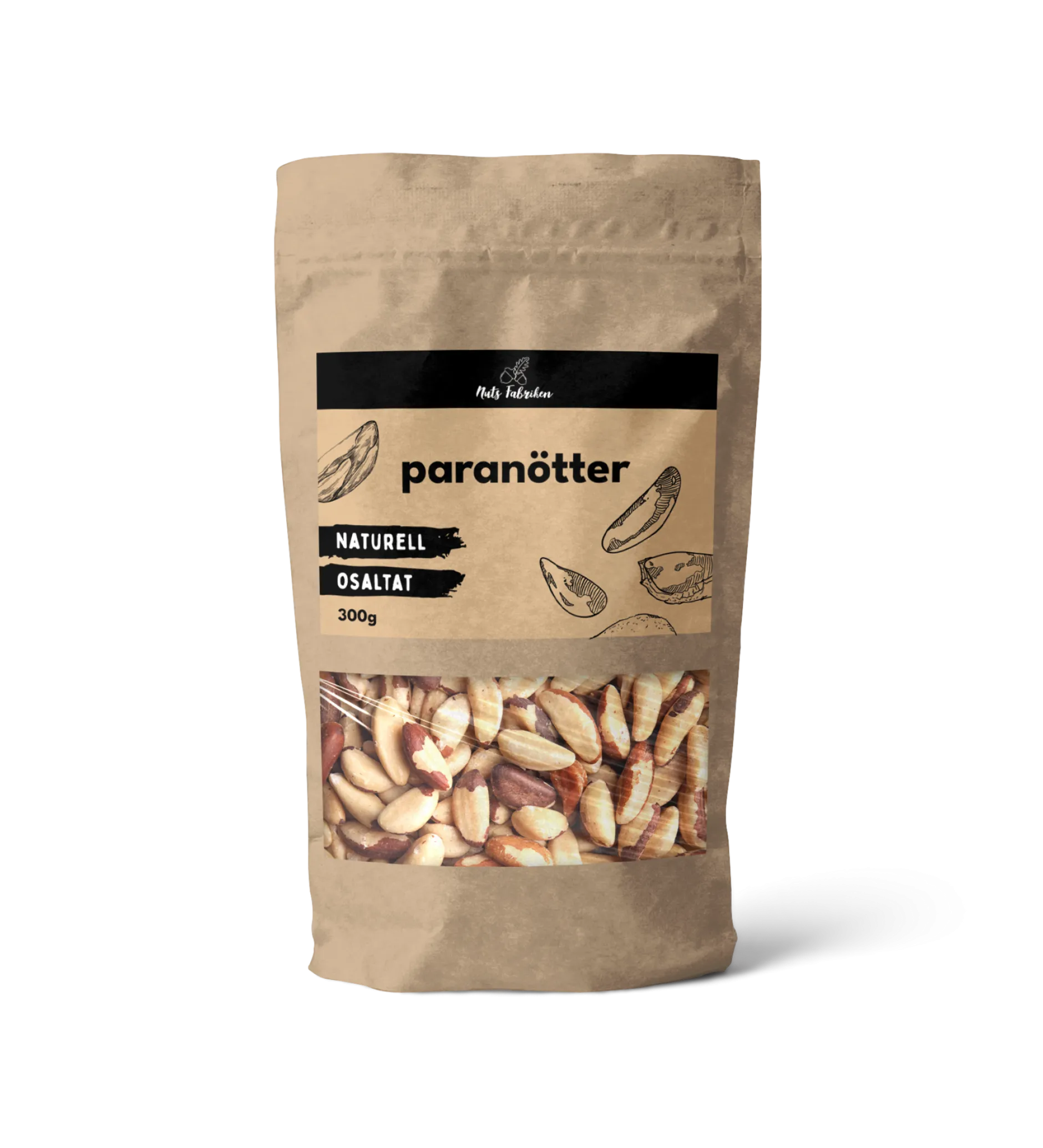 Nuts Fabriken Paranötter 300 g