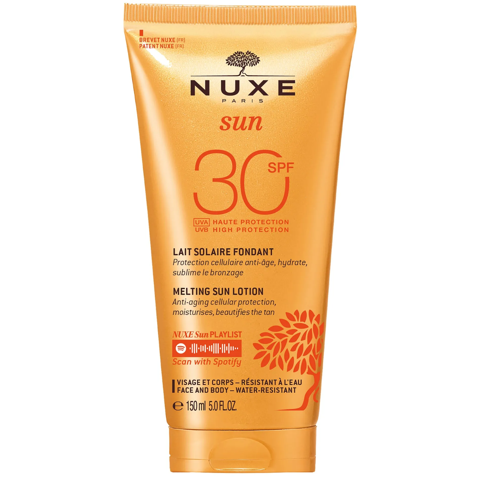 Nuxe Sun Melting Sun Lotion Face & Body High Protection SPF30 150 ml