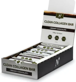 Nyttoteket Clean Collagen Bar Creamy Chocolate 12x50 g
