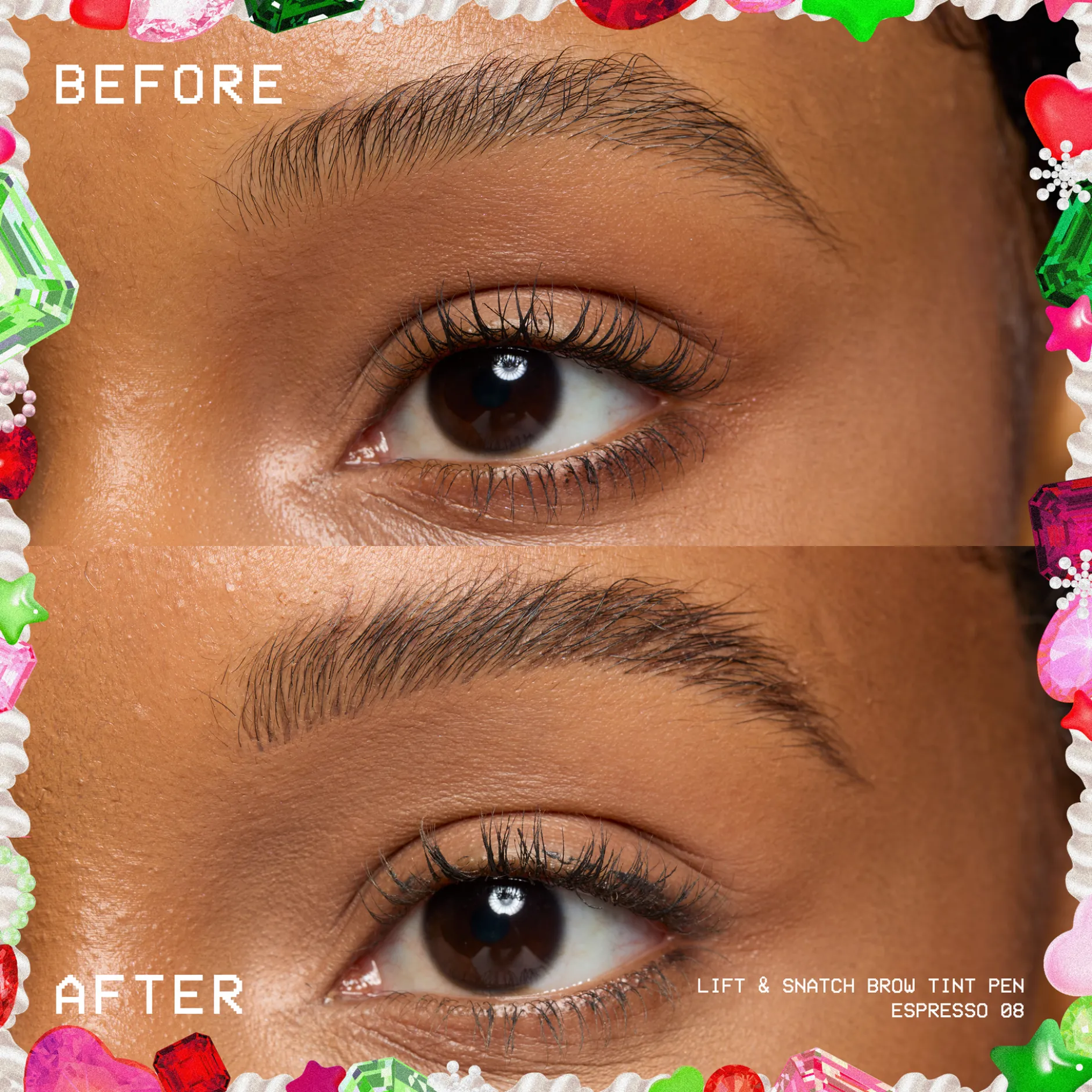 NYX Professional Makeup Brow Tint Espresso och The Brow Glue Crazy Lift
