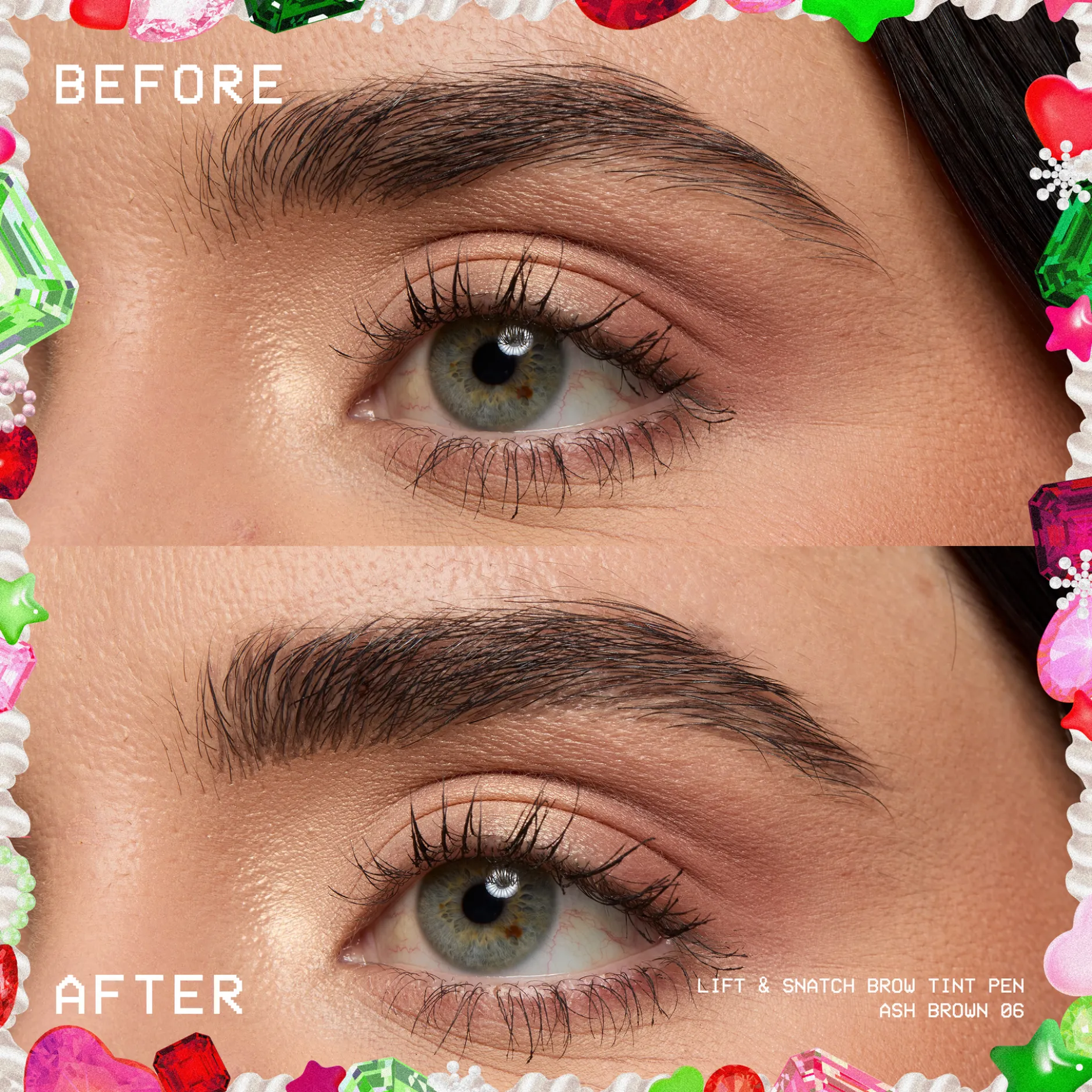 NYX Professional Makeup Brow Tint Espresso och The Brow Glue Crazy Lift