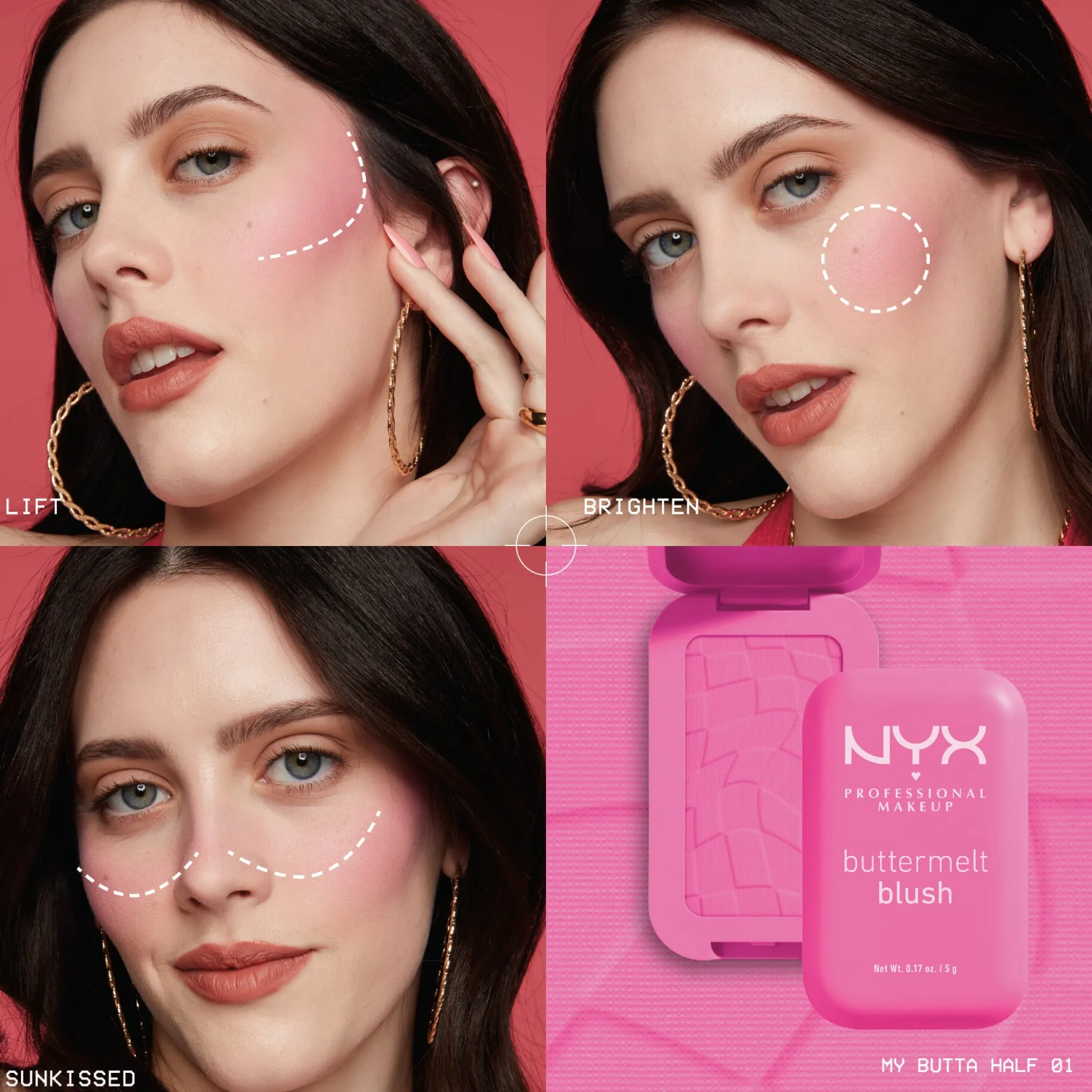 NYX Professional Makeup Buttermelt Blush 04 U Know Butta 5g