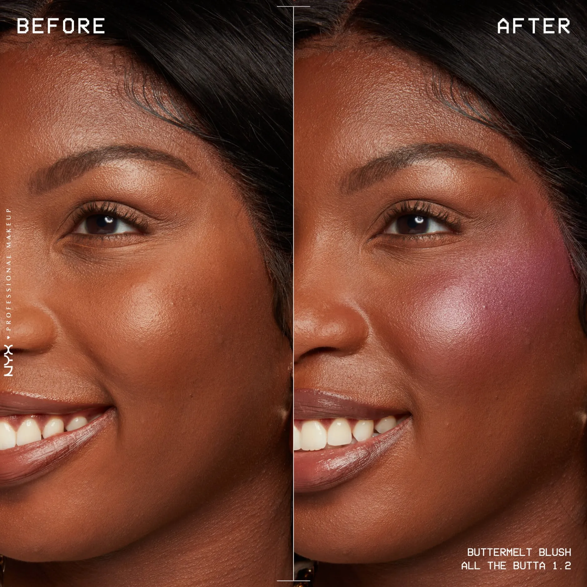 NYX Professional Makeup Buttermelt Blush 12 All The Butta 5g