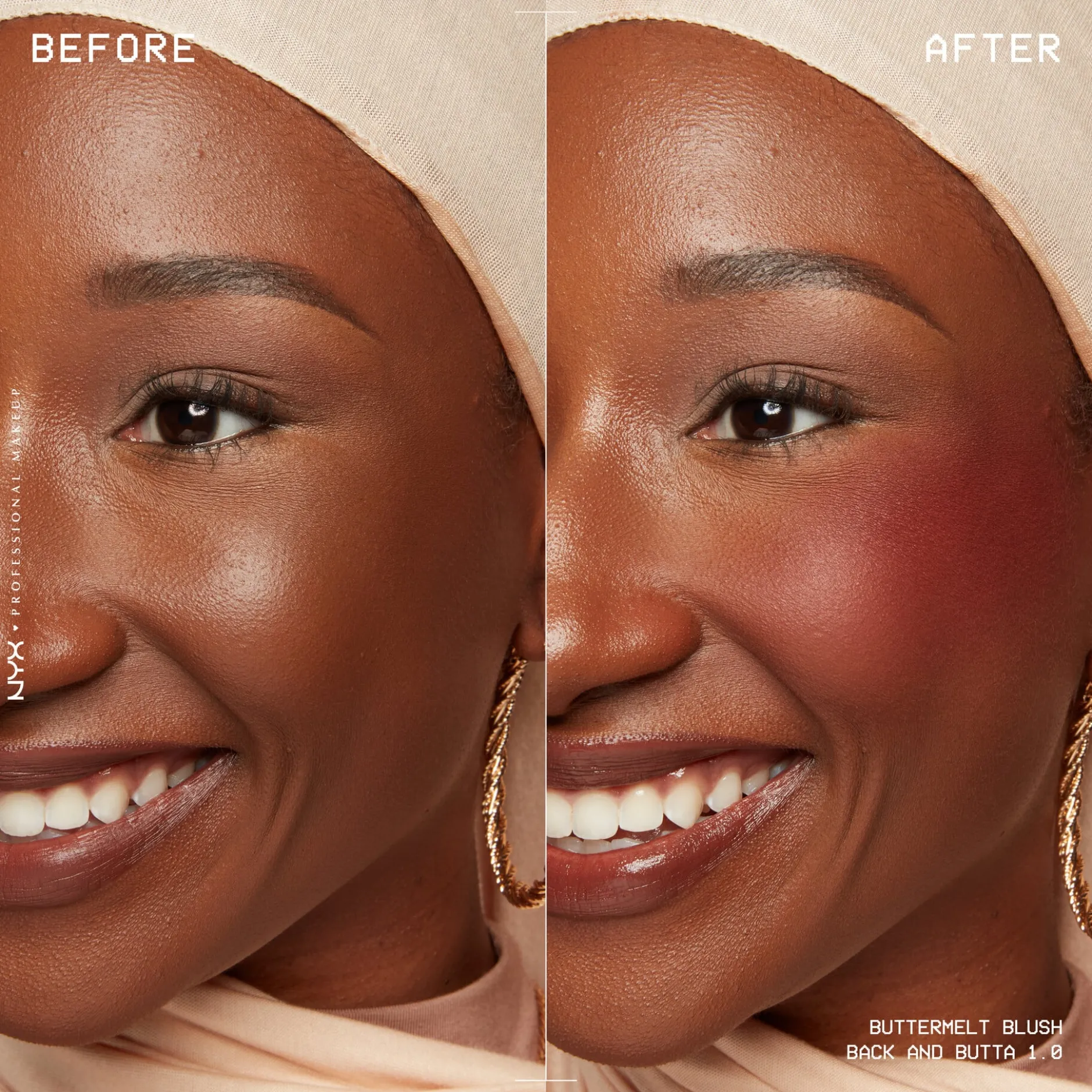 NYX Professional Makeup Buttermelt Blush 10 Back And Butta 5g