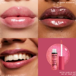 NYX Professional Makeup Butter Gloss Bling! Läppglans 05 She Got Money 8 ml