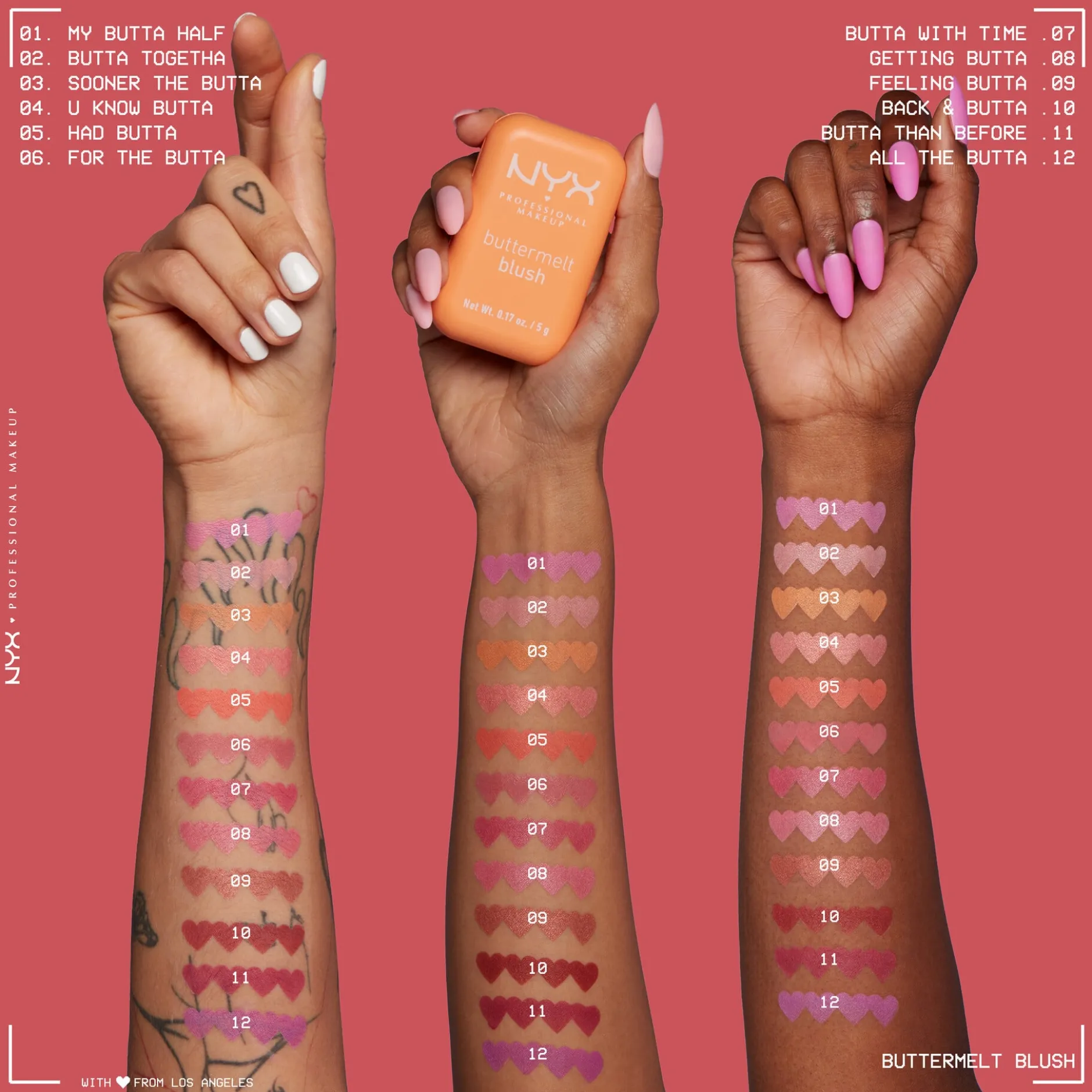 NYX Professional Makeup Buttermelt Blush 08 Getting Butta 5g