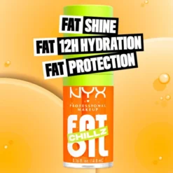 NYX Professional Makeup Fat Oil Chillz Lip Drip Läppolja 15 Citrus Chiller 4,8 ml