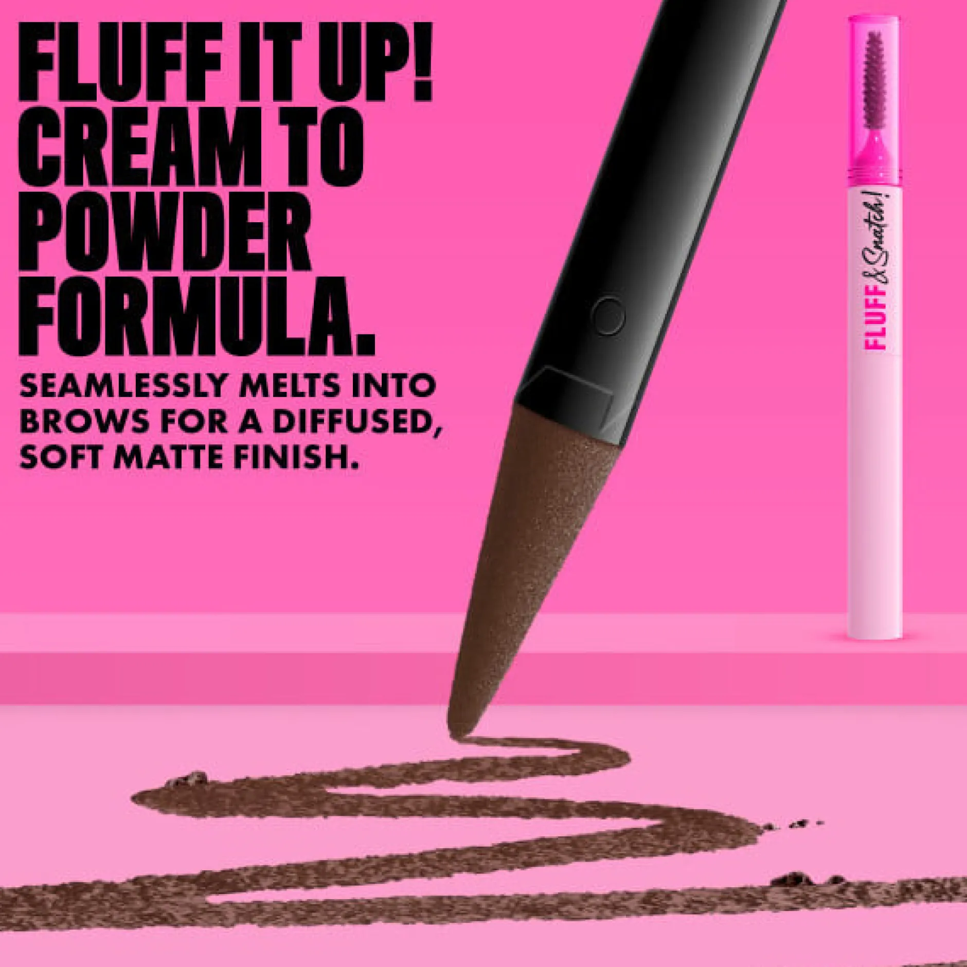 NYX Professional Makeup Fluff N Snatch Brow Powder Pen 06 Brunette 1 g