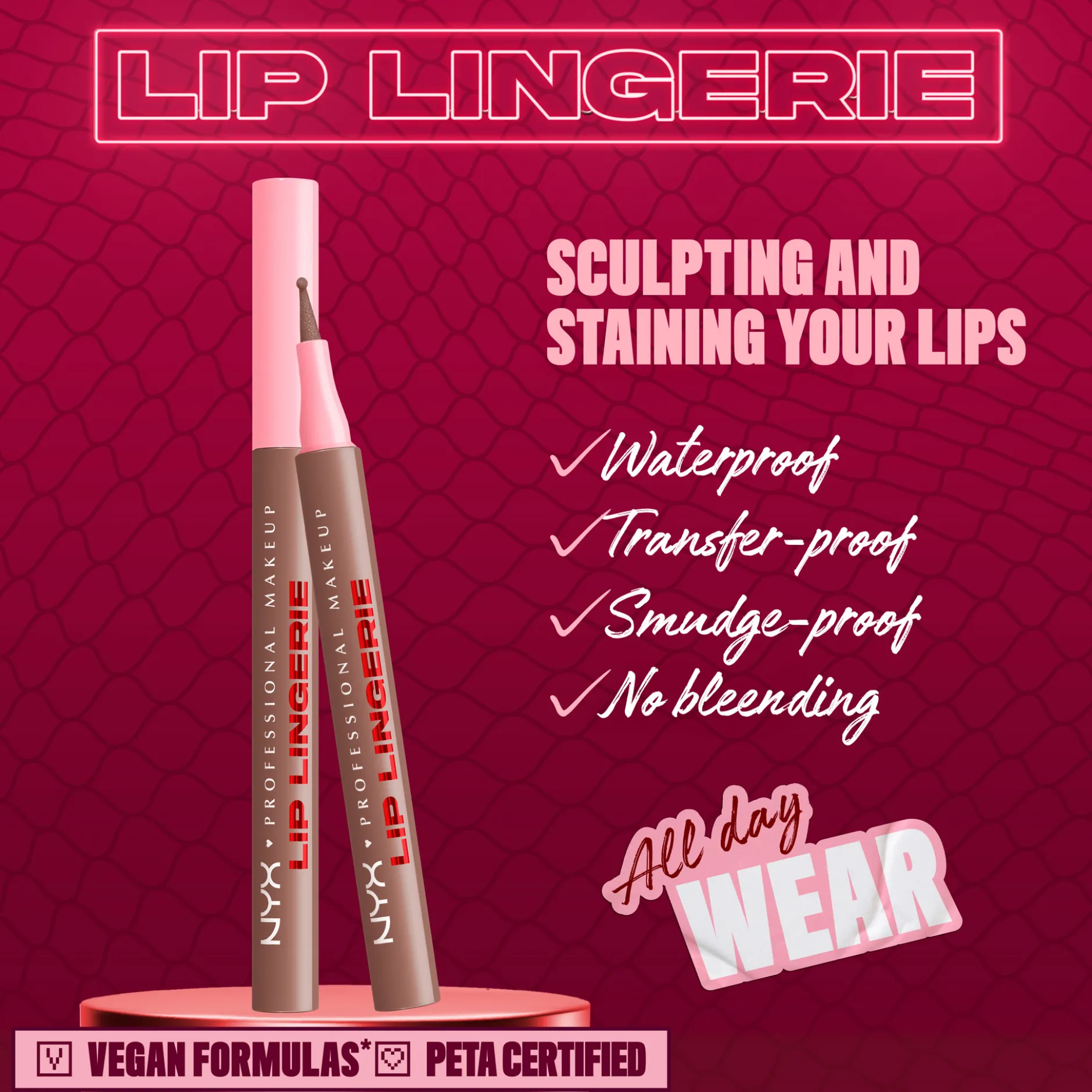 NYX Professional Makeup Lip Lingerie Liner Stain 05 Lip Lock 1 ml