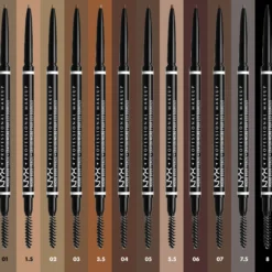 NYX Professional Makeup Micro Brow Pencil 8 Black 1 st