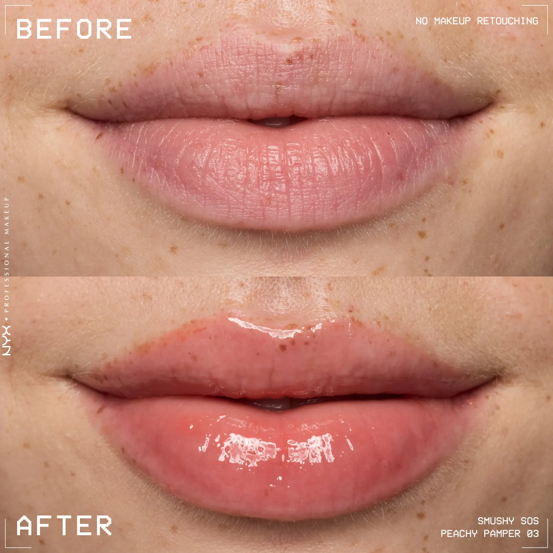NYX Professional Makeup Smushy SOS Hydrating Läppmask 03 Peachy Pamper 12 ml