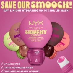 NYX Professional Makeup Smushy SOS Hydrating Läppmask 03 Peachy Pamper 12 ml
