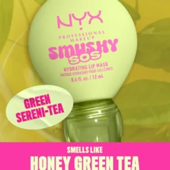 NYX Professional Makeup Smushy SOS Hydrating Lip Mask 01 Green Sereni-tea