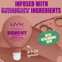 NYX Professional Makeup Smushy SOS Hydrating Läppmask 02 Shea So Smooth 12 ml