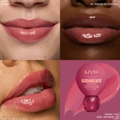 NYX Professional Makeup Smushy SOS Hydrating Läppmask 06 Rose Recharge 12 ml