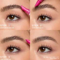 NYX Professional Makeup The Brow Glue Crazy Lift Fixerande Bryngel 01 Transparent 7 ml