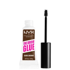 NYX Professional Makeup The Brow Glue Instant Styler 4 Dark Brown 5g