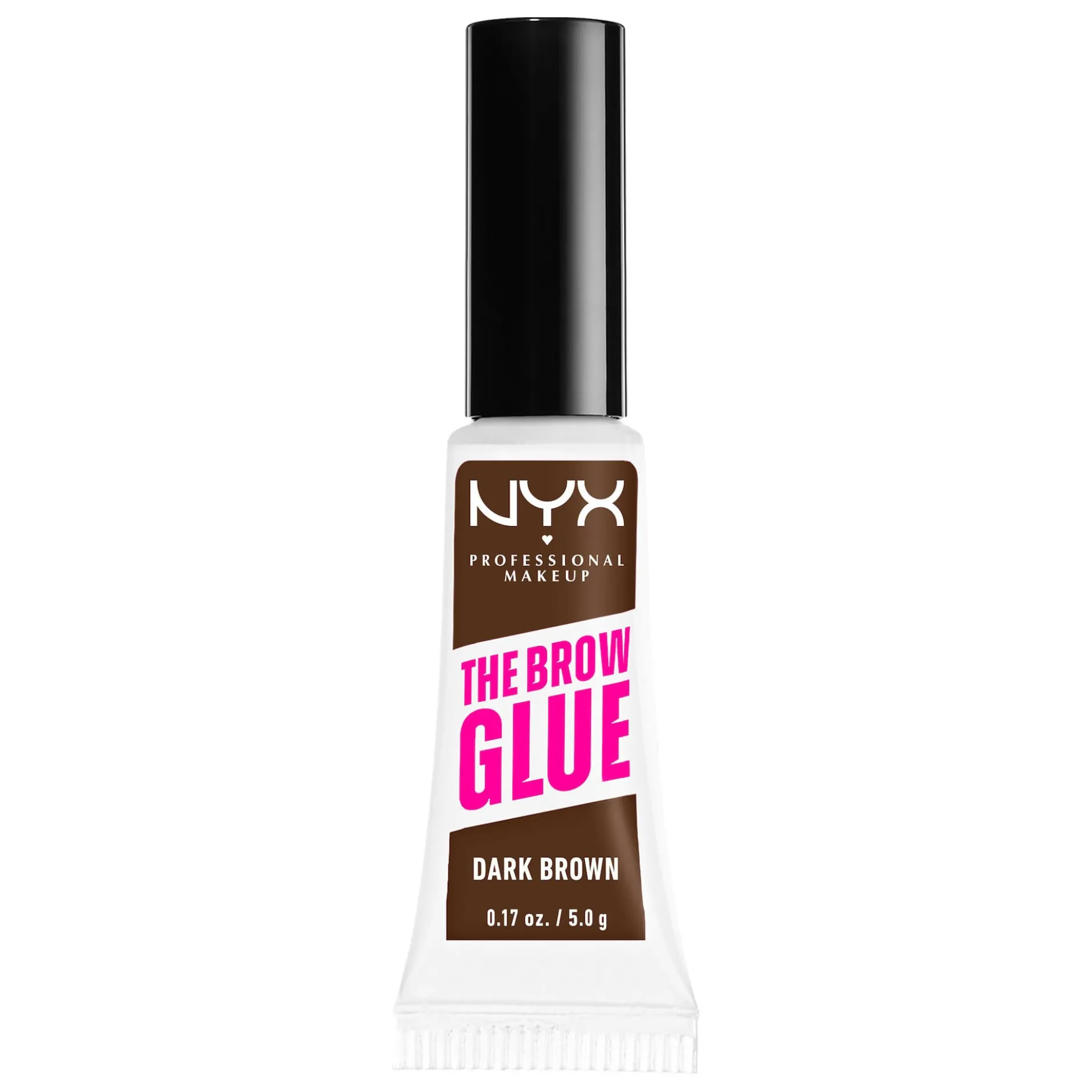 NYX Professional Makeup The Brow Glue Instant Styler 4 Dark Brown 5g