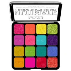 NYX Professional Makeup Ultimate Color Palette 16-Pan 04W I Know thats Bright 1 st