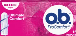 O.B. ProComfort Super 16 st