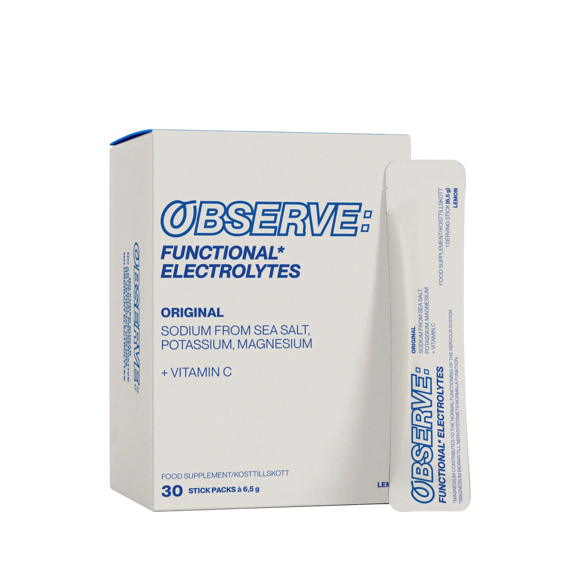 OBSERVE: ORIGINAL – Lemon 30 stick packs