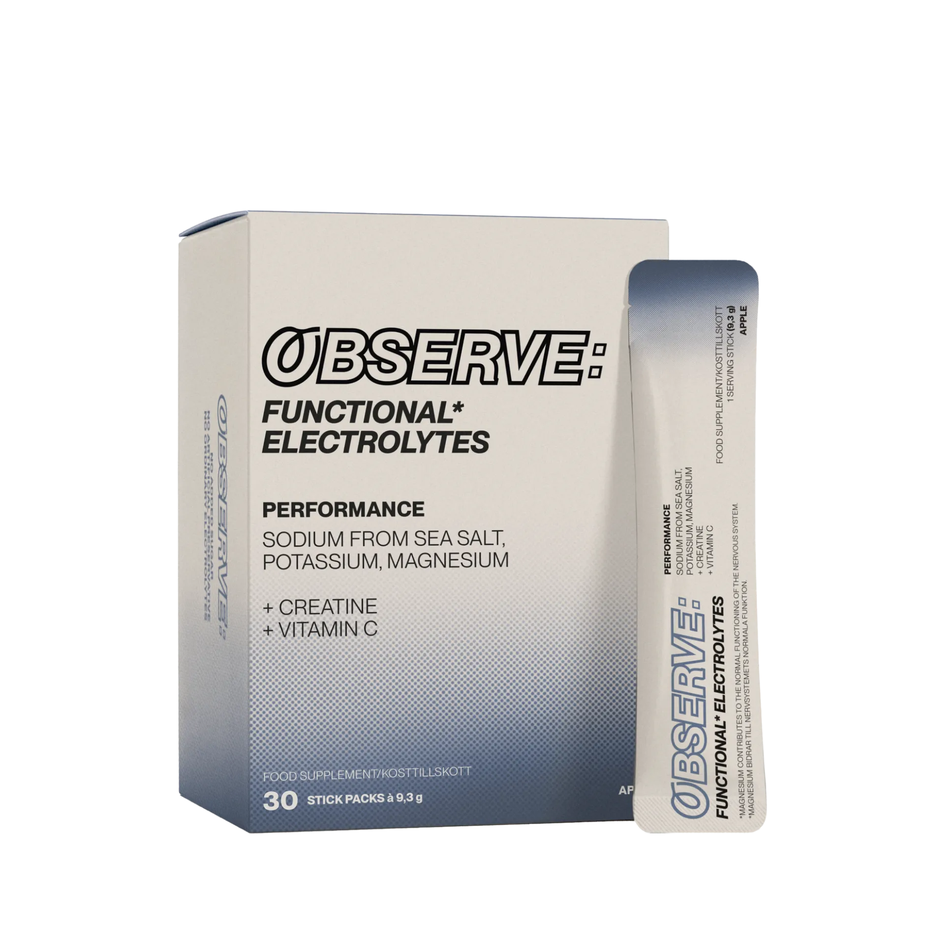 OBSERVE: PERFORMANCE – Apple 30 stick packs
