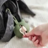 Oh, Poppy! Nola Silicone Pacifier Case Forest Green 1 st