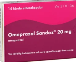 Omeprazol Sandoz 20mg 14st