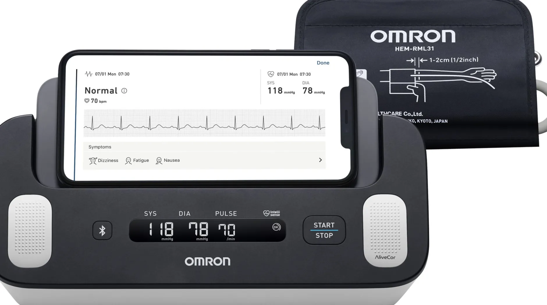 Omron Complete Blodtrycksmätare + EKG