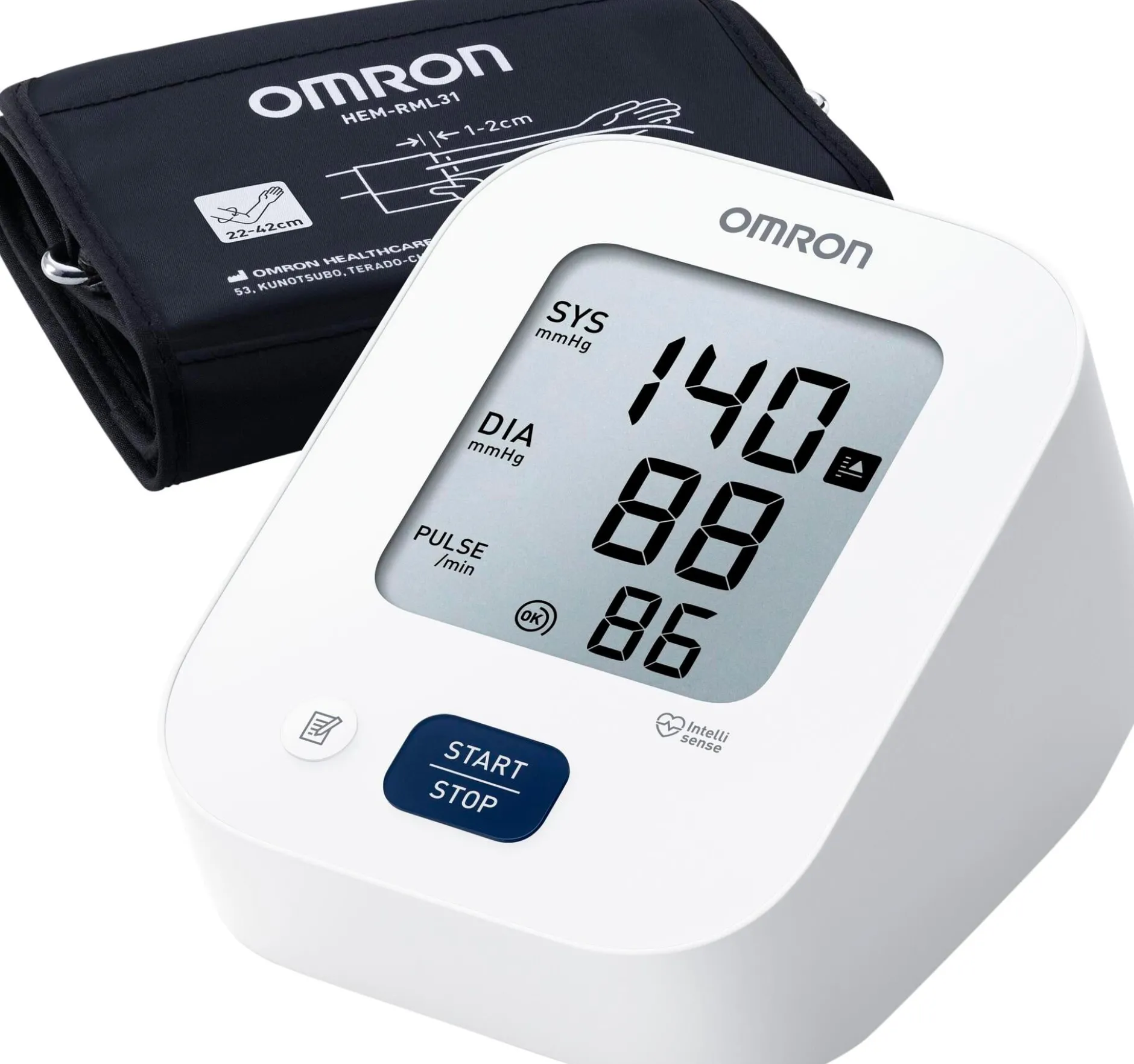 Omron, M2+ digital blodtrycksmätare