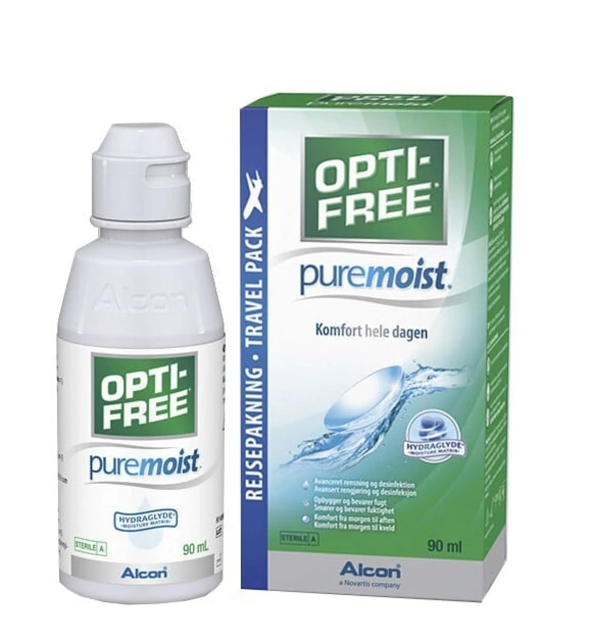 Opti-free Puremoist travel-pack 90 ml