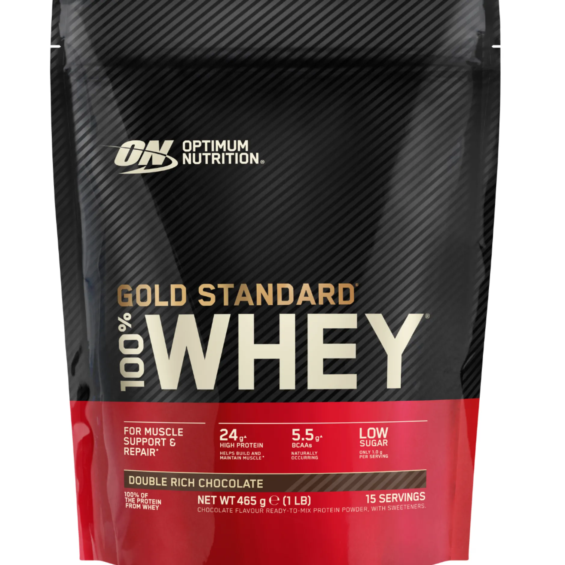 Optimum Nutrition 100% Whey Gold Standard Double Rich Chocolate 465 g