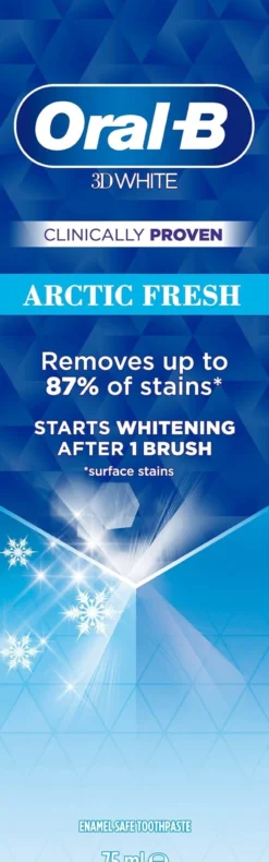 Oral-B 3D White Arctic Fresh 75 ml