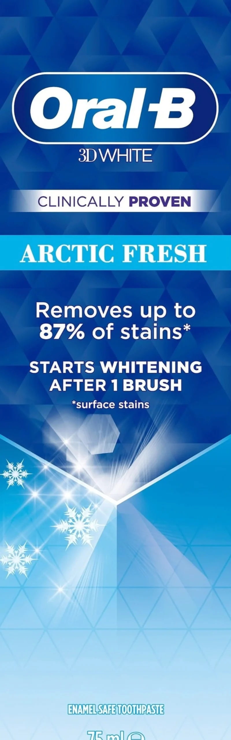 Oral-B 3D White Arctic Fresh 75 ml