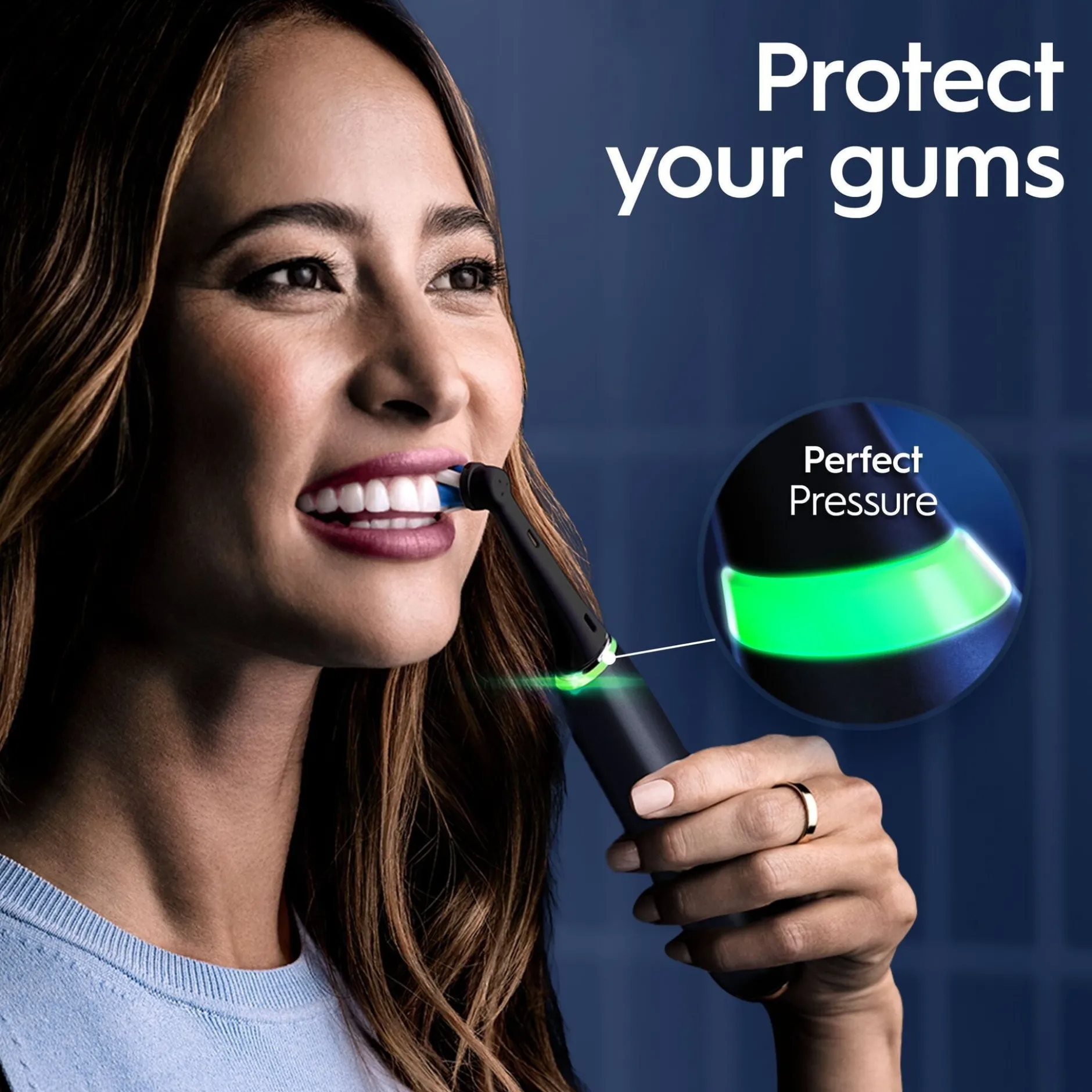 Oral-B iO 9 Eltandborste Duopack, Svart och Rosa, 3 tandborsthuvuden, 1 laddningsbart resefodral