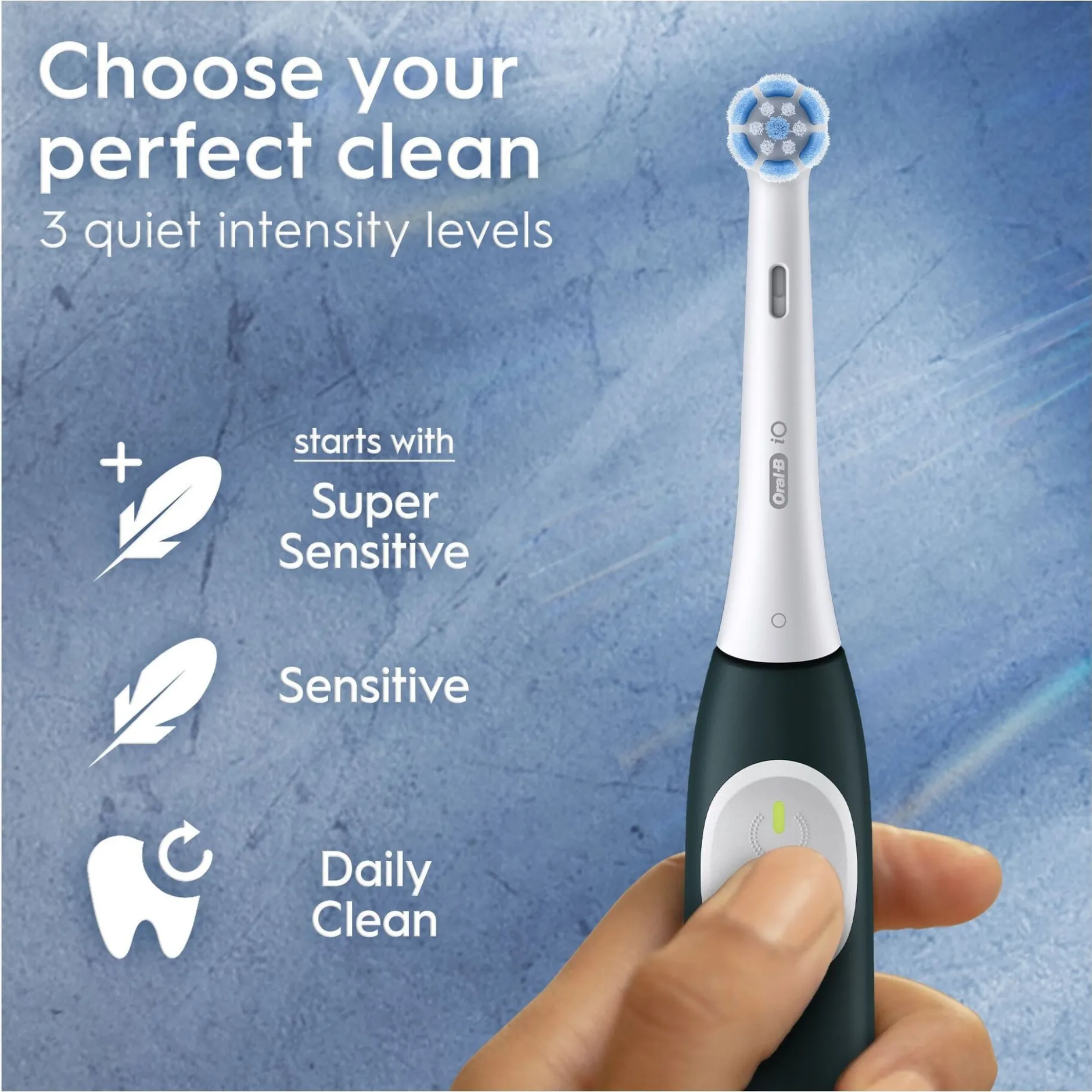Oral-B iO 2 Eltandborste Forest Green med resefodral