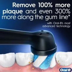 Oral-B iO 9 Eltandborste Rosa, 2 tandborsthuvuden, 1 laddningsbart resefodral