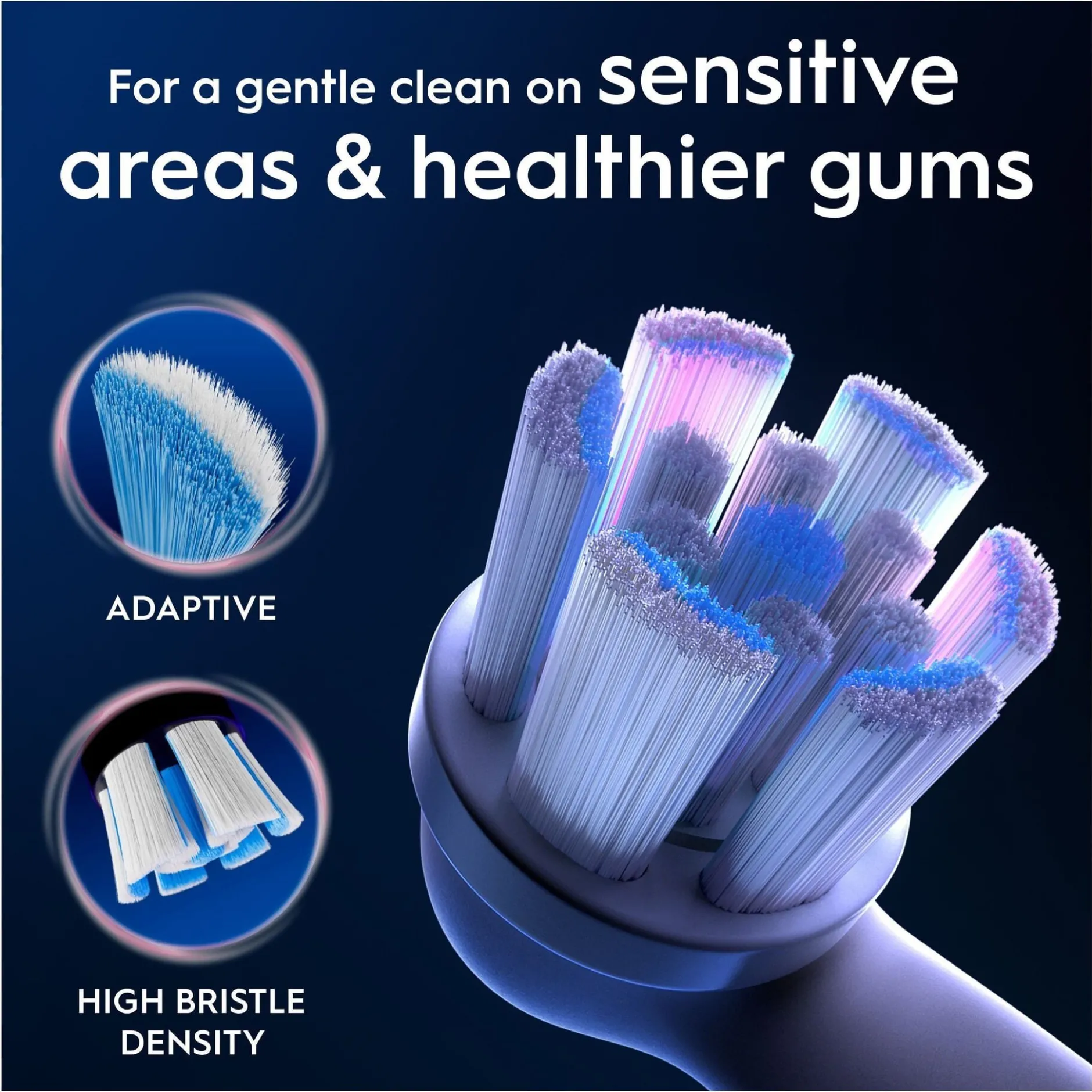 Oral-B iO Gentle Care Tandborsthuvuden Vit 8 st