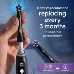 Oral-B iO Radiant White Tandborsthuvuden Svart 3 st